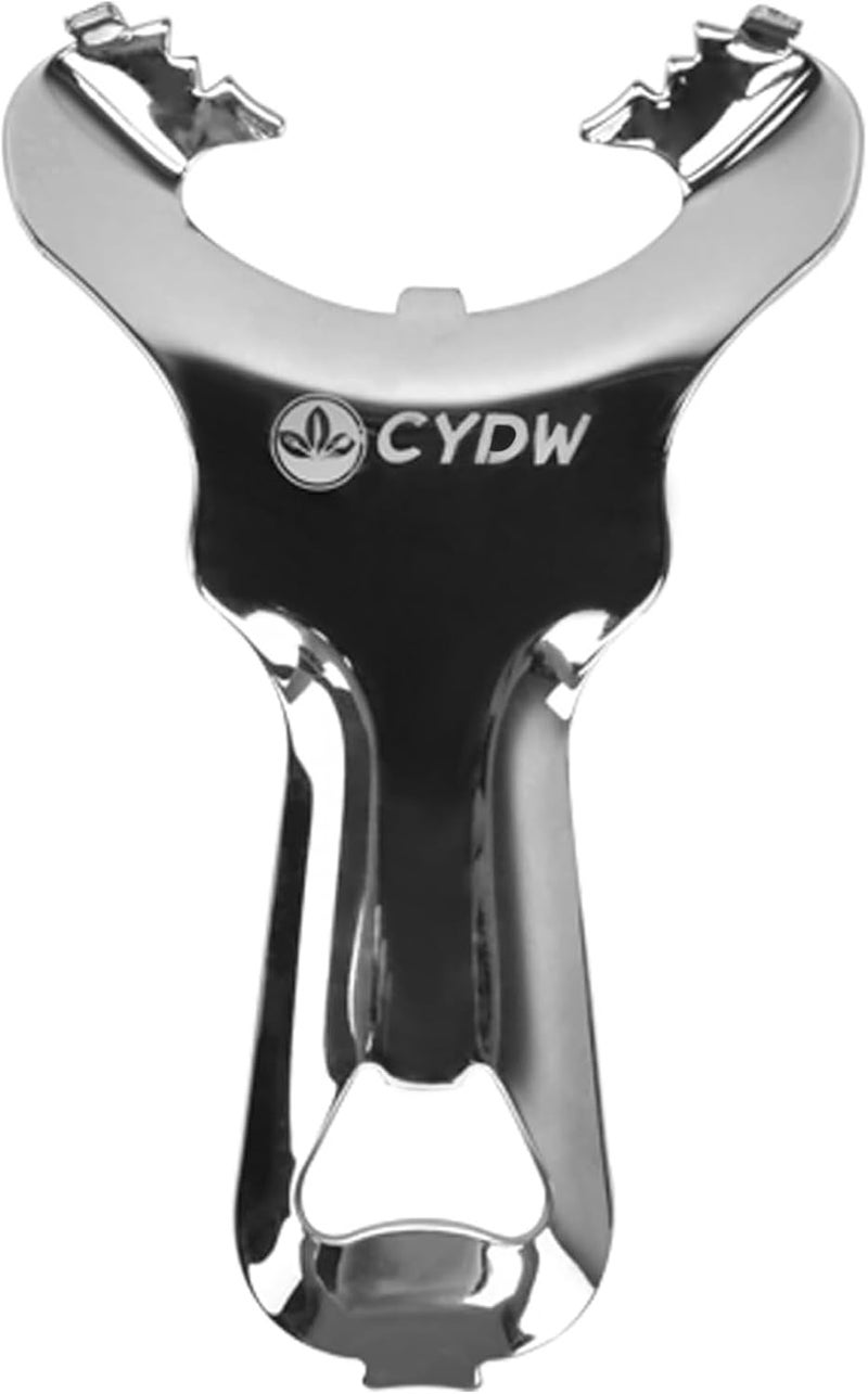 CYDW Mason Jar Opener Tool with No Lid Dents or Damage, Can Opener Manual Multi-Purpose, Easy Twist Manual Handheld Top Remover Utensil, Canning Supplies Tools and Bottle Opener, Made For Lifetime - Image 1